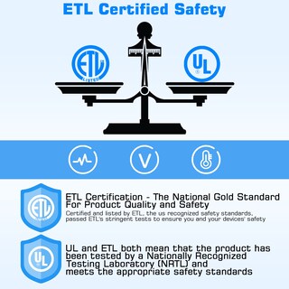 Foto 5 | Foto 5 | Adaptador De Corriente Usb C Charger Lhysfiy De 45 W Para Computadora Portátil Chromebook - Venta Internacional.