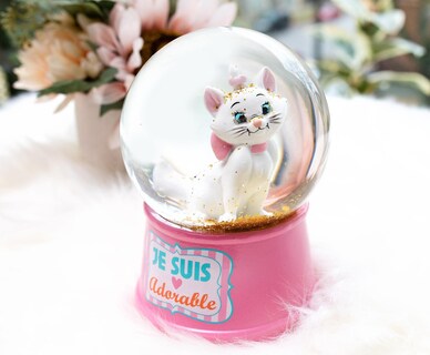 Foto 4 | Foto 4 | Bola De Nieve Plateada Buffalo Disney Aristocats Marie 15 Cm - Venta Internacional.
