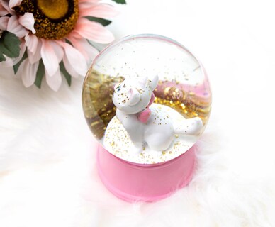 Foto 6 | Foto 6 | Bola De Nieve Plateada Buffalo Disney Aristocats Marie 15 Cm - Venta Internacional.