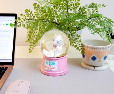 Foto 7 | Foto 7 | Bola De Nieve Plateada Buffalo Disney Aristocats Marie 15 Cm - Venta Internacional.