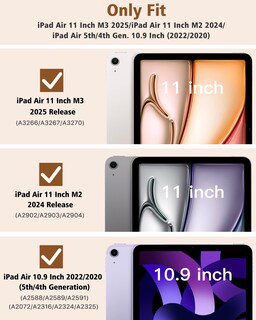 Foto 2 | Foto 2 | Funda Para Ipad Air De 11 Pulgadas Timovo M3/m2-2025/2024 5.ª Y 4.ª Generación - Venta Internacional.