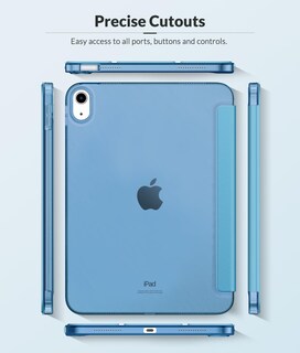 Foto 6 | Foto 6 | Funda Moko Para Ipad 11.ª Y 10.ª Generación 11/10 9 Pulgadas Color Azul Brumoso - Venta Internacional.