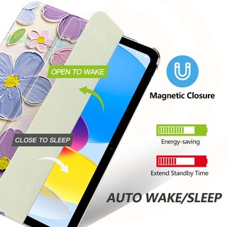 Foto 4 | Foto 4 | Funda Moko Para Ipad 11.ª Generación 11.ª Generación 11.ª Generación 10.9 Pulgadas Diseño Floral - Venta Internacional.