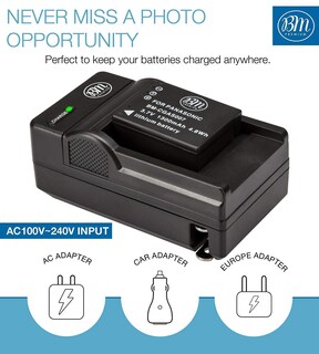 Foto 3 | Foto 3 | Batería Y Cargador Bm Premium Cga-s007 Para Panasonic Dmc-tz - Venta Internacional.