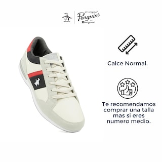 Foto 4 | Foto 4 | Tenis Original Penguin Style Bruce Off White Para Hombre