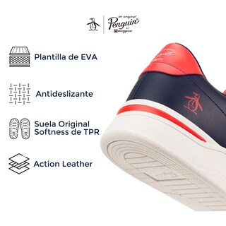 Foto 5 | Foto 5 | Tenis Original Penguin Style Logan Azul Marino Para Hombre