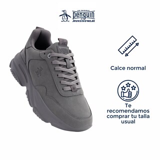 Foto 4 | Foto 4 | Tenis Original Penguin Style Brendan Gris Para Hombre