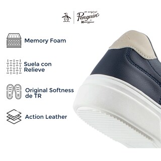 Foto 5 | Foto 5 | Tenis Original Penguin Style Gustaf Azul Marino Para Hombre