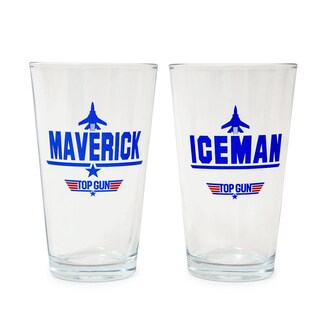 Foto 1 | Foto 1 | Set De Vasos Para Pintar Top Gun Maverick And Iceman 600 Ml X2 - Venta Internacional.