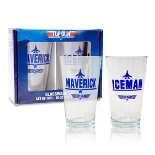 Foto 2 | Foto 2 | Set De Vasos Para Pintar Top Gun Maverick And Iceman 600 Ml X2 - Venta Internacional.