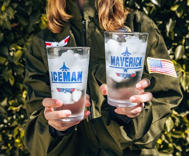 Foto 4 | Foto 4 | Set De Vasos Para Pintar Top Gun Maverick And Iceman 600 Ml X2 - Venta Internacional.