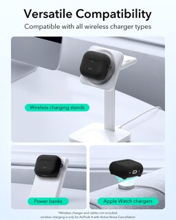 Foto 7 | Foto 7 | Funda Esr Para Airpods 4 Halolock Con Magsafe Black - Venta Internacional.