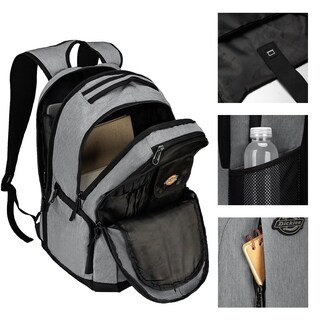 Foto 6 | Foto 6 | Mochila Dickies Grande Resistente Al Agua Para Portátil De 15 6 Pulgadas - Venta Internacional.