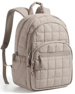 Foto 1 | Foto 1 | Mochila Quilted Resistente Al Agua Para Laptop 15.6'' Bagsmart Camel - Venta Internacional.