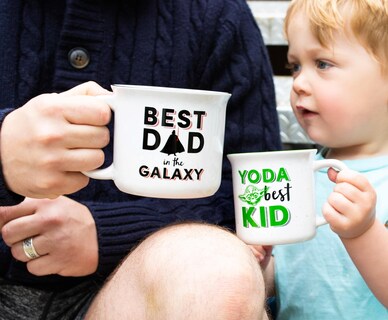 Foto 2 | Foto 2 | Tazas Camper De Cerámica Star Wars Best Dad Darth Vader & Yoda - Venta Internacional.