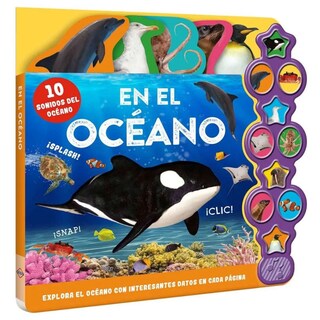Foto 1 | Foto 1 | Libro Infantil En El Oceano Con 10 Sonidos