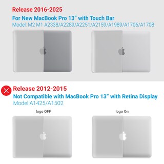 Foto 4 | Foto 4 | Funda Con Teclado Ibenzer Para Macbook Pro 13'' 2025-2016 - Venta Internacional.