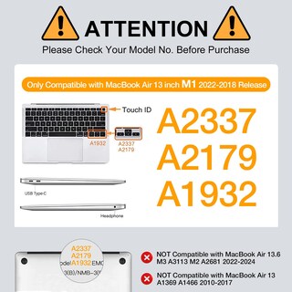 Foto 2 | Foto 2 | Funda Con Teclado Mosiso Macbook Air 13 3'' A2337 M1 - Venta Internacional.