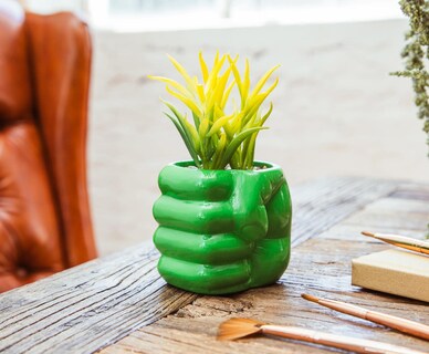Foto 6 | Foto 6 | Minimacetero Plateado Buffalo Marvel Comics Hulk Smash Hand - Venta Internacional.