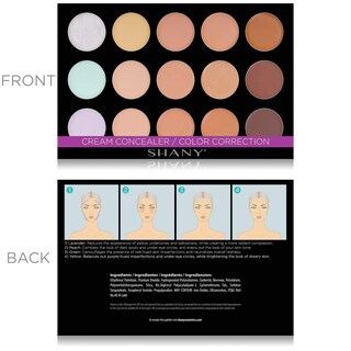 Foto 3 | Foto 3 | Paleta Correctora De Color Cream Concealer Shany Layer 2 - Venta Internacional.