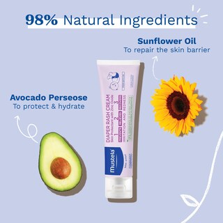 Foto 2 | Foto 2 | Crema Para Dermatitis Del Pañal Mustela 123 Protector De Piel 110 Ml X3 - Venta Internacional.