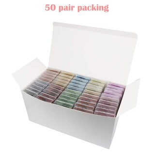 Foto 7 | Foto 7 | Pestañas De Visón Postizas Barreadas Al Por Mayor 50 Cajas 10 Estilos 3d - Venta Internacional.
