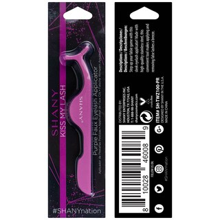 Foto 3 | Foto 3 | Aplicador De Pestañas Postizas Shany Kiss My Lash De Acero Inoxidable Color Púrpura - Venta Internacional.