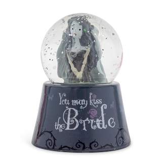 Foto 1 | Foto 1 | Minibola De Nieve Plateada Con Búfalo La Novia Muerta De Tim Burton - Venta Internacional.