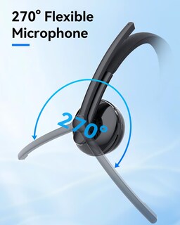 Foto 4 | Foto 4 | Auriculares Con Cable Emeet Hs50 Con Micrófono Cancelación De Ruido Usb-a/c - Venta Internacional.