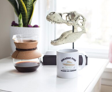 Foto 5 | Foto 5 | Taza De Café Surreal Entertainment Jurassic Park 325ml - Venta Internacional.