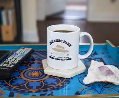 Foto 6 | Foto 6 | Taza De Café Surreal Entertainment Jurassic Park 325ml - Venta Internacional.