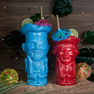 Foto 5 | Foto 5 | Juego De 2 Tazas De Cerámica Geeki Tikis The Goonies Sloth And Chunk - Venta Internacional.