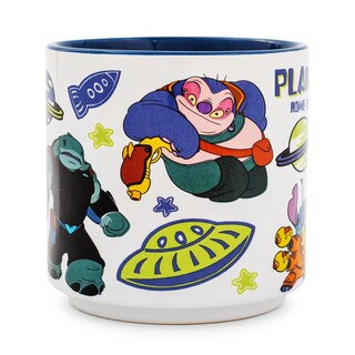 Foto 2 | Foto 2 | Taza De Café Silver Buffalo Disney Lilo & Stitch Planet Turo 380ml - Venta Internacional.