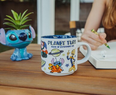 Foto 4 | Foto 4 | Taza De Café Silver Buffalo Disney Lilo & Stitch Planet Turo 380ml - Venta Internacional.