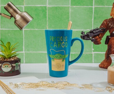 Foto 6 | Foto 6 | Taza De Café Con Leche Silver Buffalo Star Wars: The Mandalorian 480 Ml - Venta Internacional.