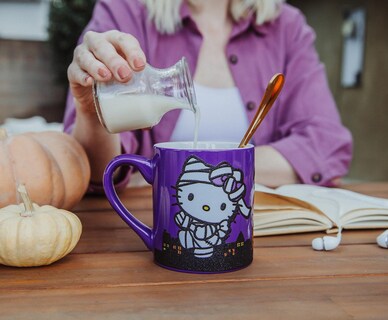Foto 7 | Foto 7 | Taza Sanrio Hello Kitty Happy Halloween De Cerámica 400 Ml - Venta Internacional.