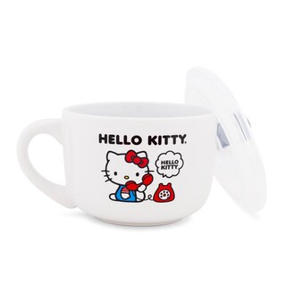 Foto 1 | Foto 1 | Taza Para Sopa Silver Buffalo Sanrio Hello Kitty 700 Ml - Venta Internacional.