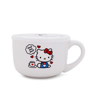 Foto 3 | Foto 3 | Taza Para Sopa Silver Buffalo Sanrio Hello Kitty 700 Ml - Venta Internacional.