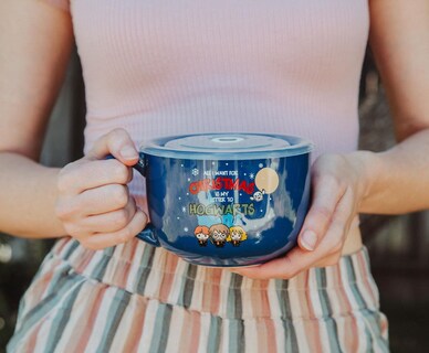 Foto 4 | Foto 4 | Taza De Sopa Silver Buffalo Harry Potter Golden Trio 700 Ml - Venta Internacional.