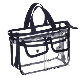 Foto 3 | Foto 3 | Set De Maquillaje Jula Vance  Bolsa Mediana De Pvc Transparente Con Correa - Venta Internacional.