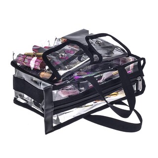 Foto 7 | Foto 7 | Set De Maquillaje Jula Vance  Bolsa Mediana De Pvc Transparente Con Correa - Venta Internacional.