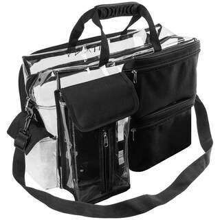 Foto 1 | Foto 1 | Bolsa De Viaje Para Cosméticos Shany 44 X 34 X 8 Cm Color Negro Transparente - Venta Internacional.