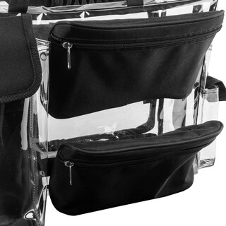 Foto 7 | Foto 7 | Bolsa De Viaje Para Cosméticos Shany 44 X 34 X 8 Cm Color Negro Transparente - Venta Internacional.
