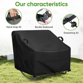 Foto 3 | Foto 3 | Funda Para Muebles Ananmei Impermeable Para Silla Mecedora Papasan 97x120x51 Cm - Venta Internacional.