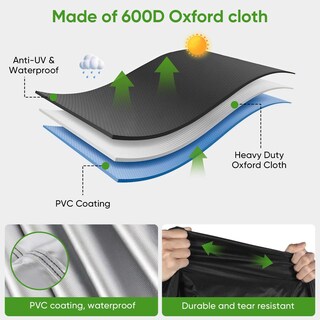 Foto 4 | Foto 4 | Funda Para Muebles Ananmei Impermeable Para Silla Mecedora Papasan 97x120x51 Cm - Venta Internacional.
