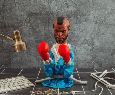 Foto 5 | Foto 5 | Marioneta De Boxeo Toynk Rocky Reachers Clubber Lang 33 Cm - Venta Internacional.