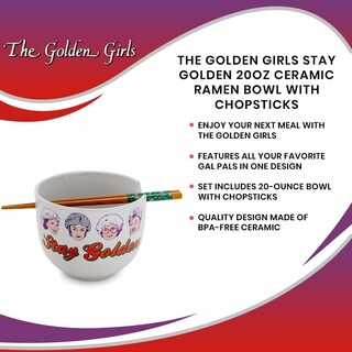 Foto 7 | Foto 7 | Juego De Vajilla Silver Buffalo The Golden Girls Stay Golden - Venta Internacional.