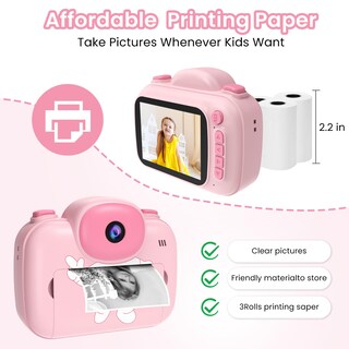 Foto 2 | Foto 2 | Cámara De Impresión Instantánea Yosatoo Kc9 Para Niños Con Pantalla De 3.5 Pulgadas - Venta Internacional.