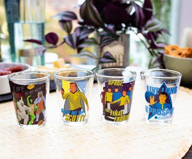 Foto 4 | Foto 4 | Vasos Pequeños Para Tragos De Whisky Star Trek Original Series X4 - Venta Internacional.
