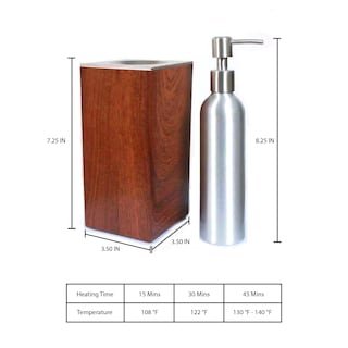 Foto 5 | Foto 5 | Botella De Aluminio Dermalogic Para Calentar Aceite De Masaje 300 Ml - Venta Internacional.